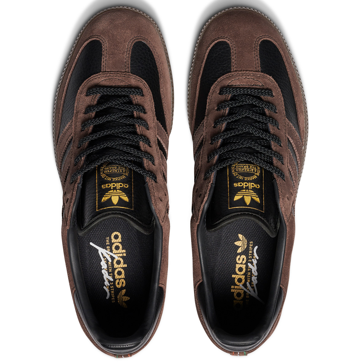 adidas Samba ADV X Kader Cblack/Brown/Gum5 | US 7.5